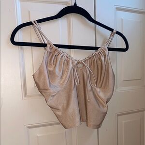 Cropped Spaghetti Tank - Going Out Top